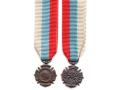 G01786 - MINIATURE Commemo. medal of the war for liberation and 