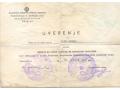 G22473 - Certificate of Military Merit with Silver Swords III cl