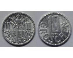 A170.666 - AUSTRIJA. 10 GROSCHEN 1971 1