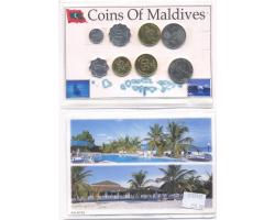 A76576 - MALDIVI. Originalni set svih kovanica 1