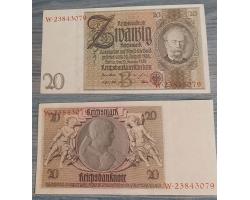 B42466 - Nemačka. 20 REICHSMARK, 22.1.1929 1