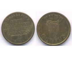 C59080 - IRELAND. A DRAUGHT GUINNESS token for 1/2 PINT 1