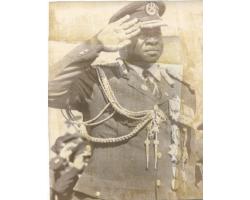 J98900 - Photo Idi Amina, President of Uganda 1971-79 1