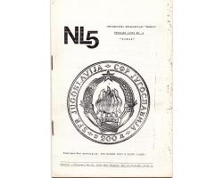 L11210 - Prodajna lista Num. literature broj  5 - \"Dinar\" 1