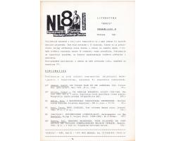 L11240 - Prodajna lista Numizmatičke literature broj 8 1